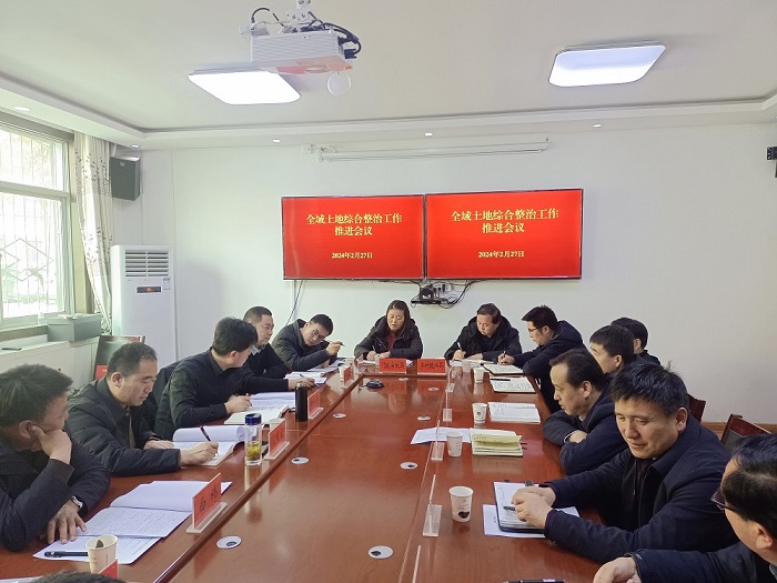 麟游县召开全域土地综合整治工作推进会议(图1)